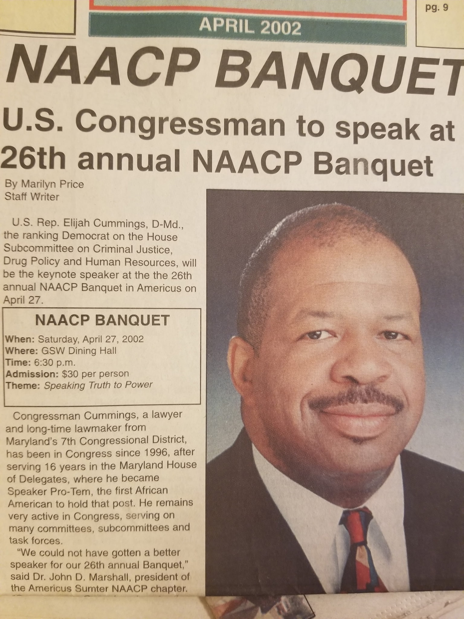 NAACP Clipping